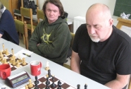 Utkani KS Jiskra B v Caissa Trebic C Mirek a Jarda