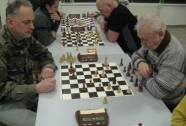 6. turnaj O pohár TJ Jiskra HB pražský Bohdan Trčka s nejstarším účastníkem Jaroslavem Horákem z Jihlavy