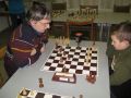 6. turnaj O pohár vítěz Roman Vincze v partii s Rudou Junem 8.1.2016